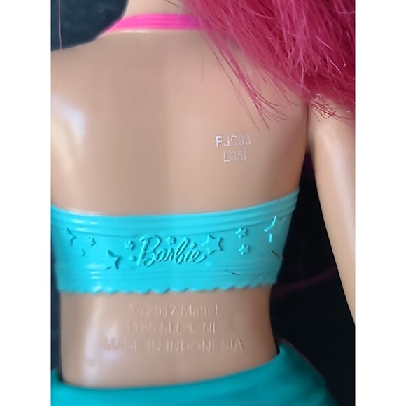 2017 Mattel mermaid Barbie multi-colored Tail Dreamtopia - Picture 9 of 10